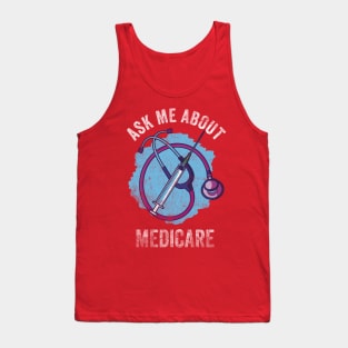 Ask Me About Medicare Tank Top